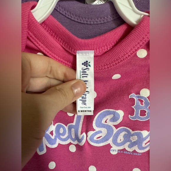 NWT • (3) Red Sox / Soft As A Grape • Bodysuits - Picture 7 of 7